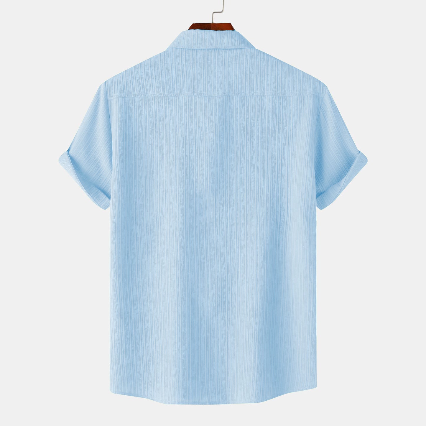 Skyblue colour lining structured shirt