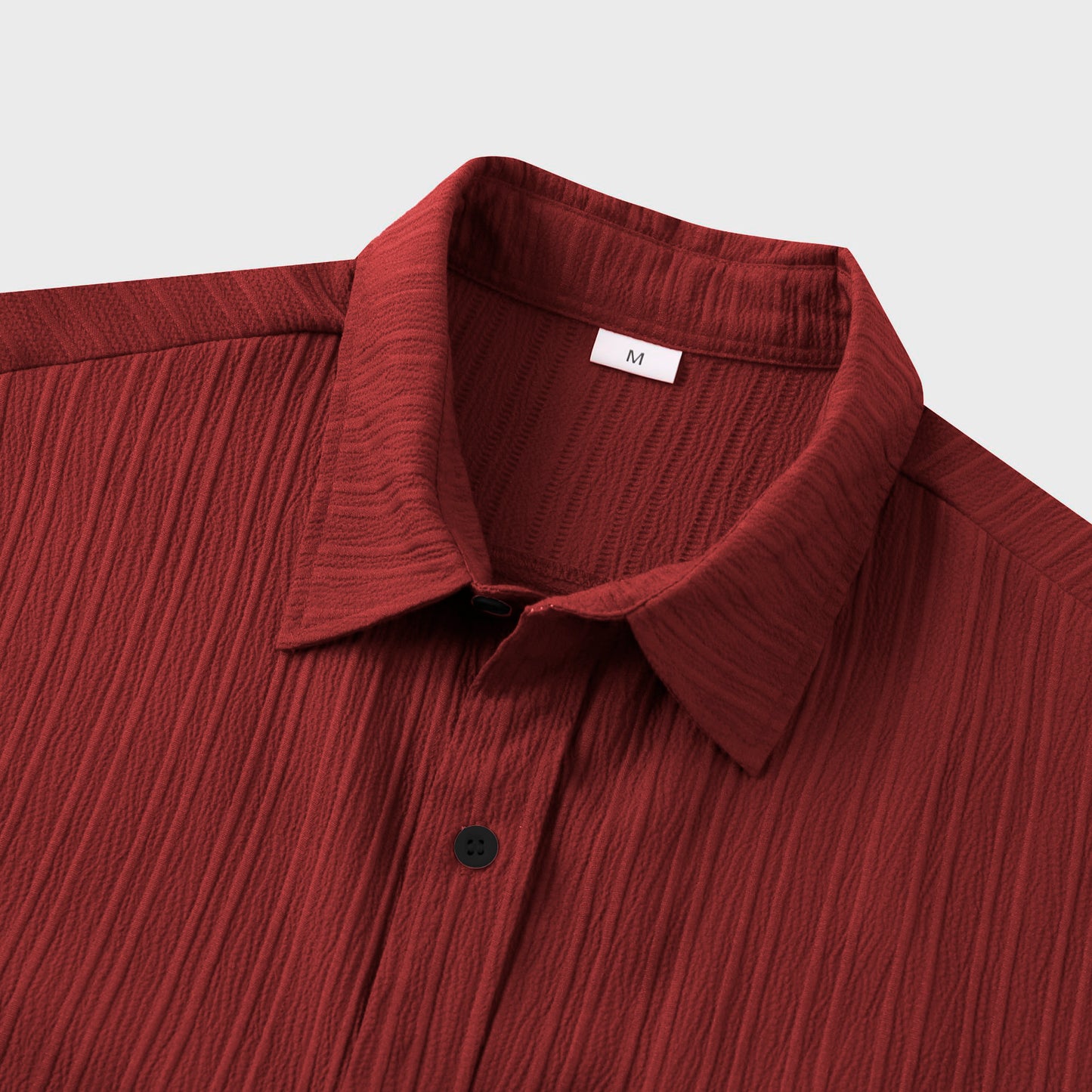 Maroon colour lining structured shirt